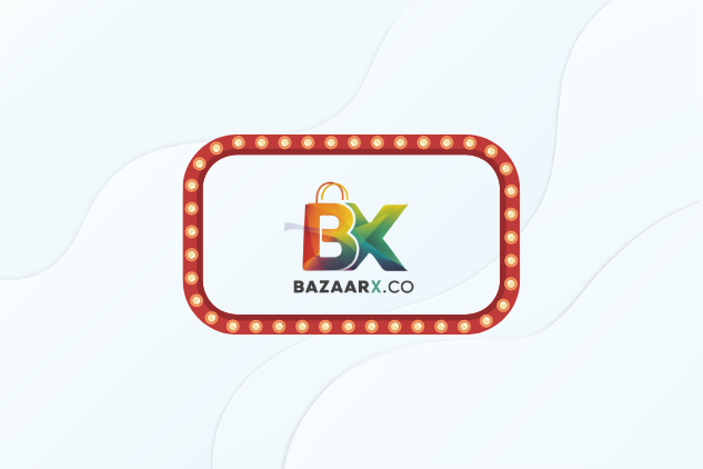 BazaarX Glow Sign Board